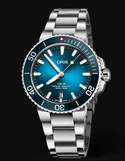 Review Oris Aquis 39.5mm CLEAN OCEAN LIMITED EDITION 01 733 7732 4185-Set Replica Watch - Click Image to Close